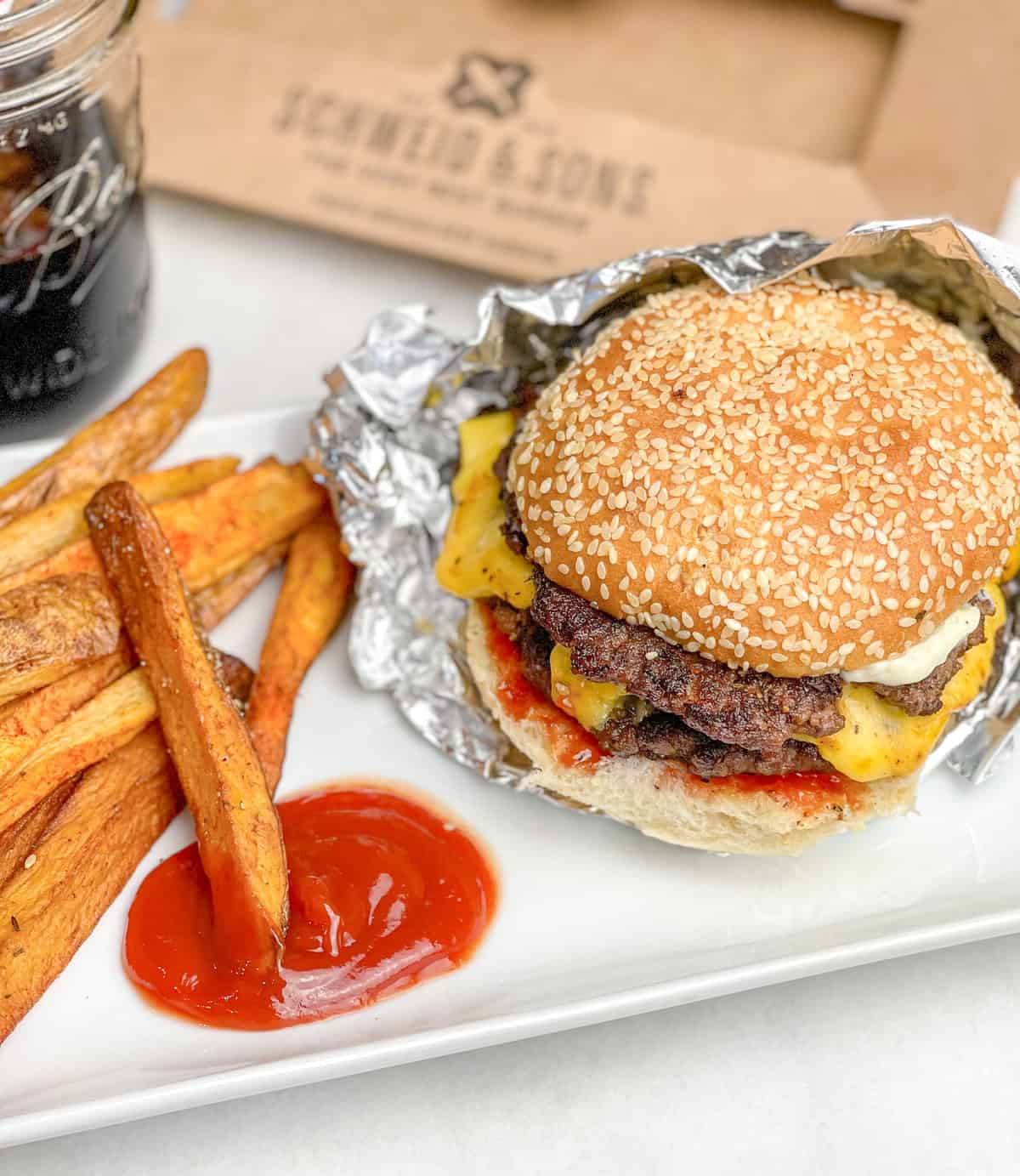 Five Guys Veggie Burgers