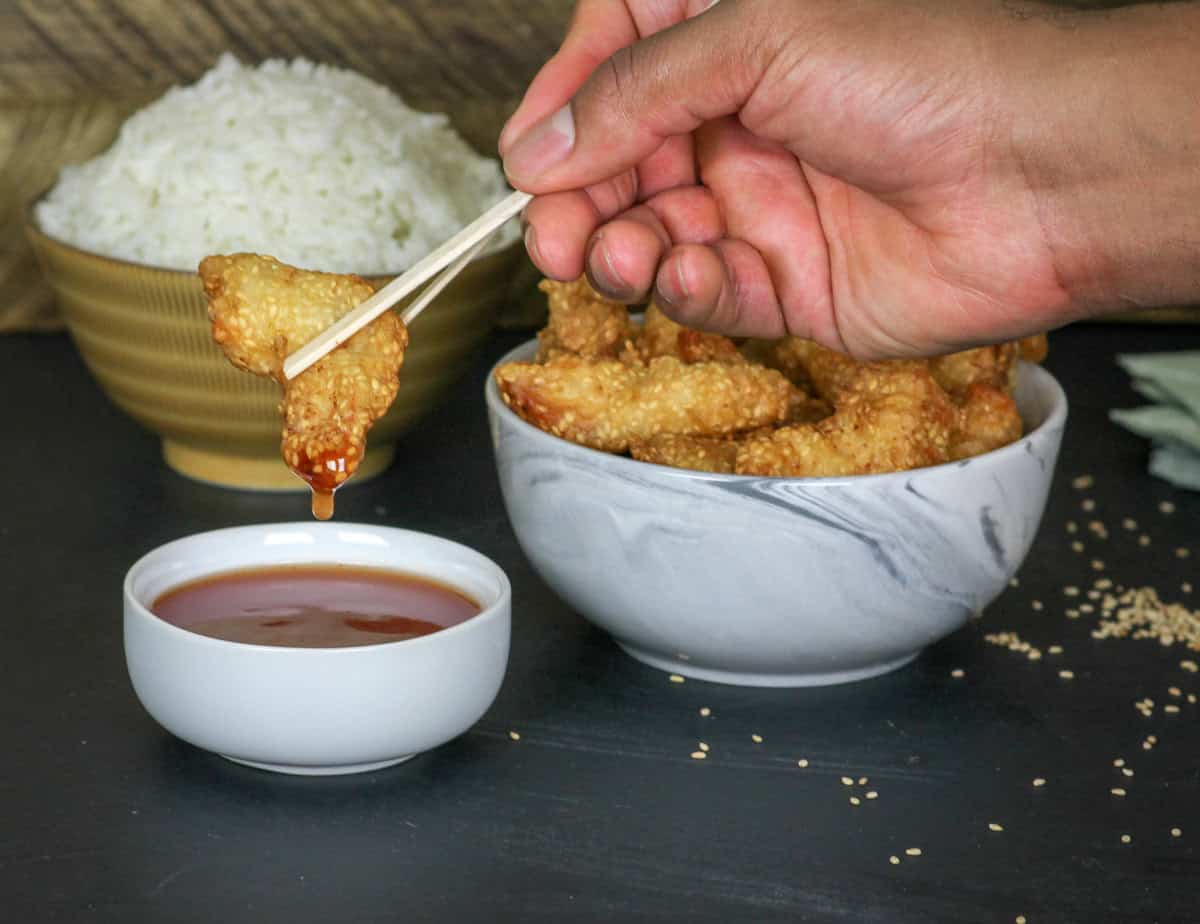 Crispy Crunchy Sesame Chicken