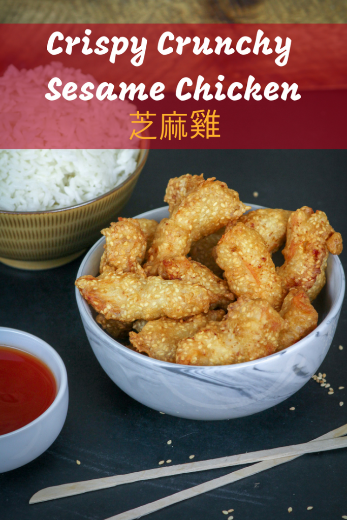 Crispy Crunchy Sesame Chicken