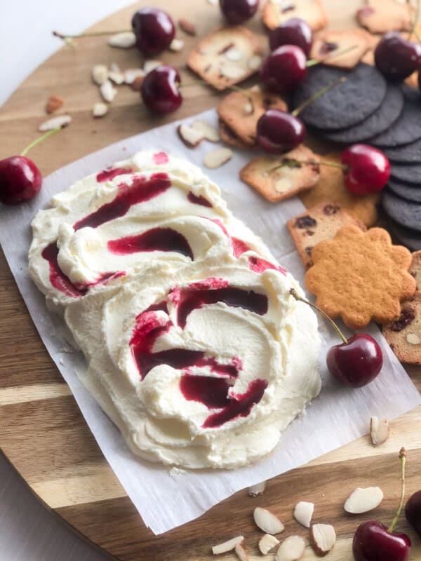 Cherry Almond Mascarpone Dip Recipe