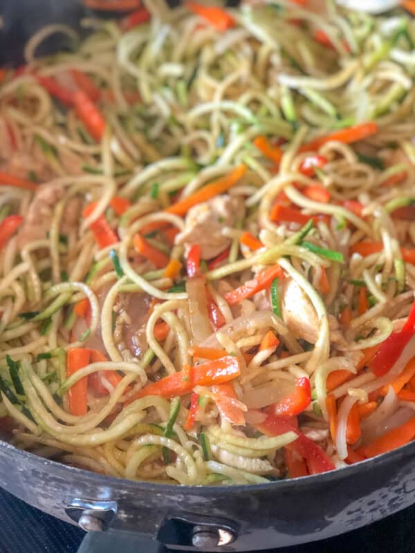 15-Minute Zoodle Lo Mein (Keto-Friendly)