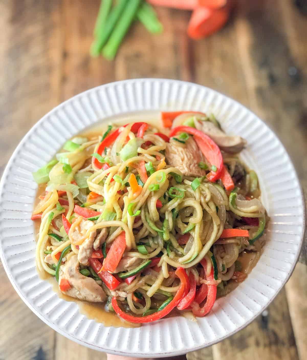 15-Minute Zoodle Lo Mein (Keto-Friendly)