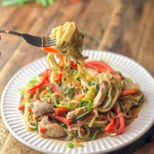 15-Minute Zoodle Lo Mein (Keto-Friendly)