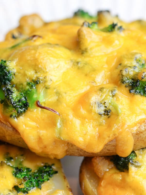 The Best Broccoli Cheddar Twice Baked Potatoes