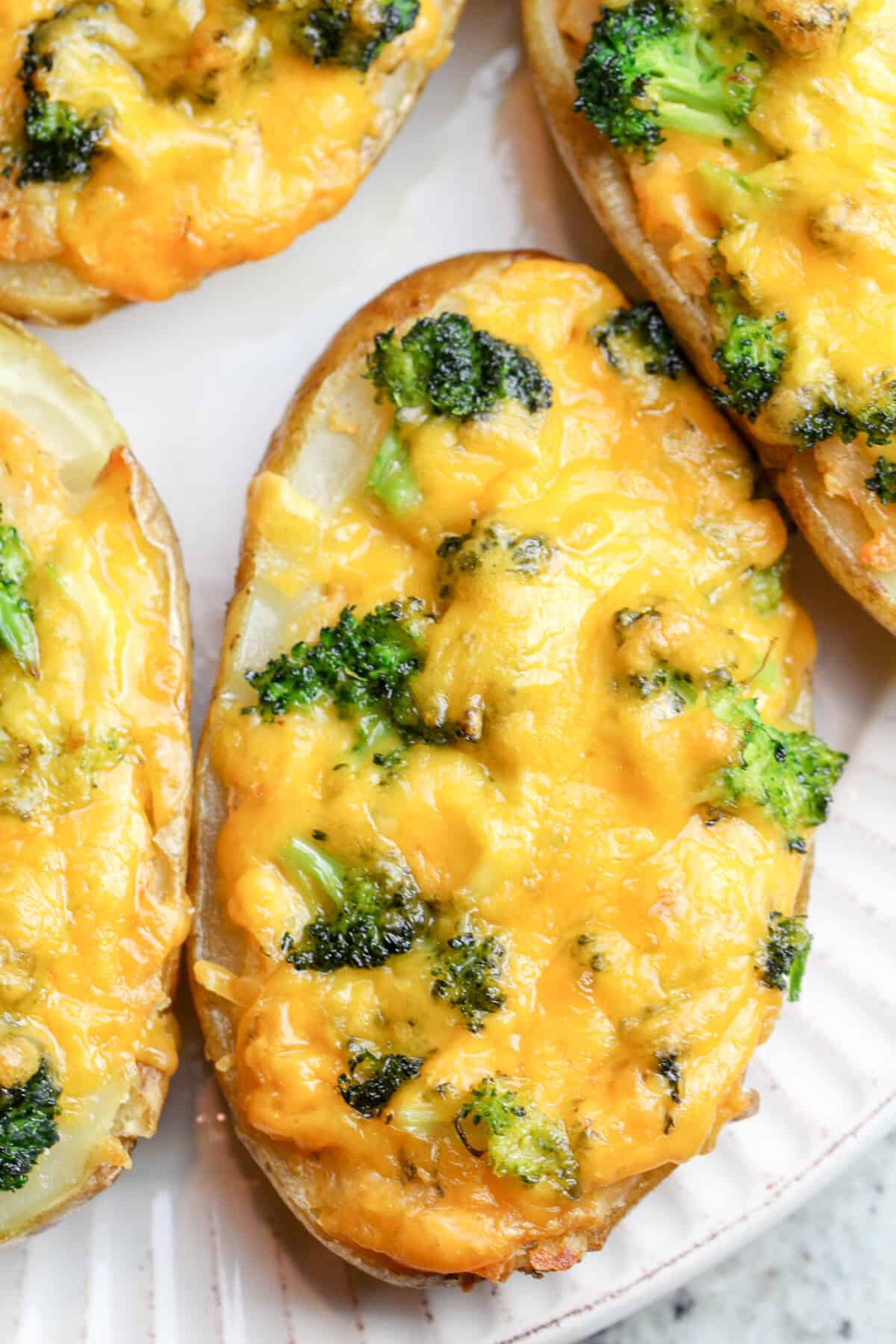 The Best Broccoli Cheddar Twice Baked Potatoes