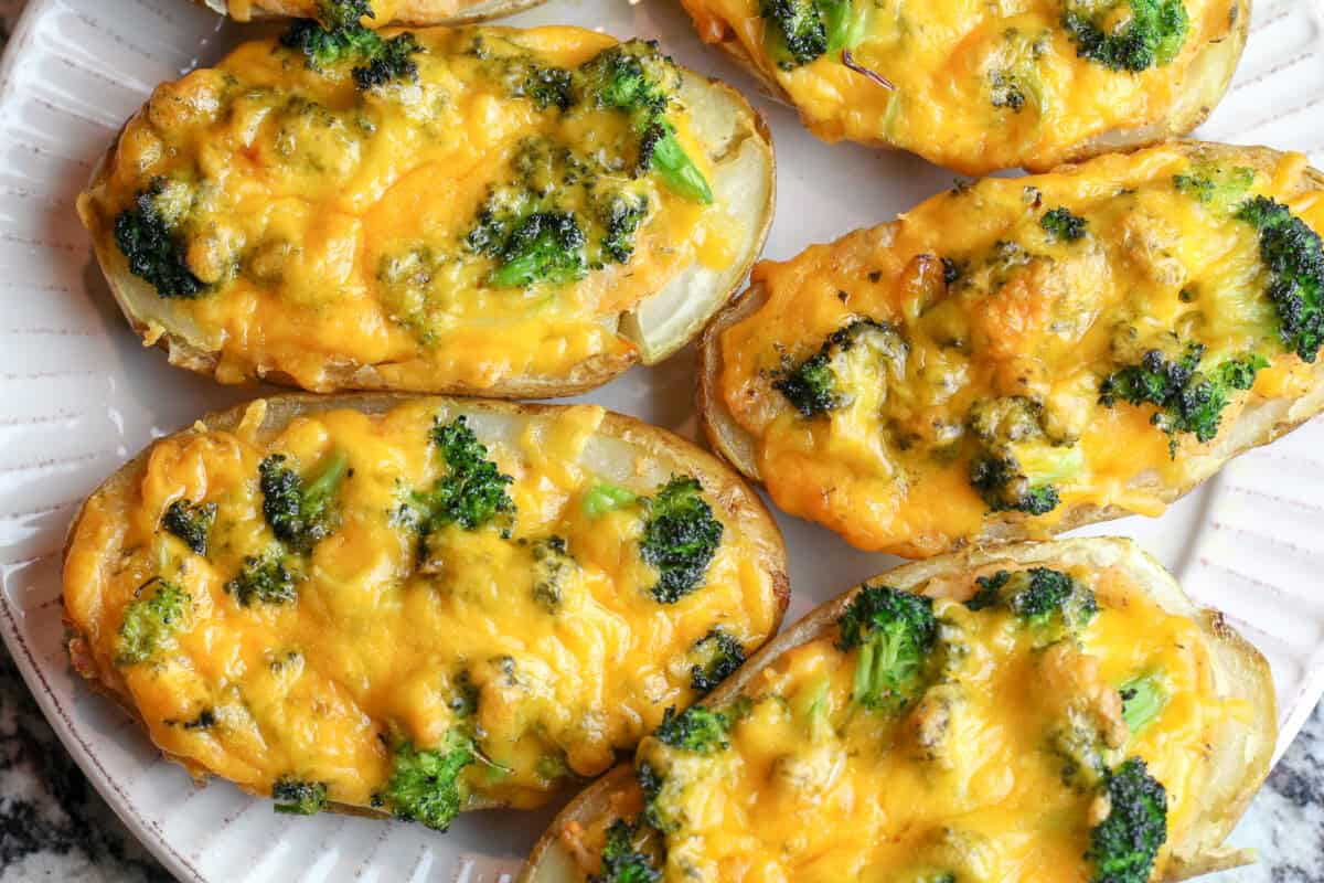 The Best Broccoli Cheddar Twice Baked Potatoes - Bad Batch Baking ...