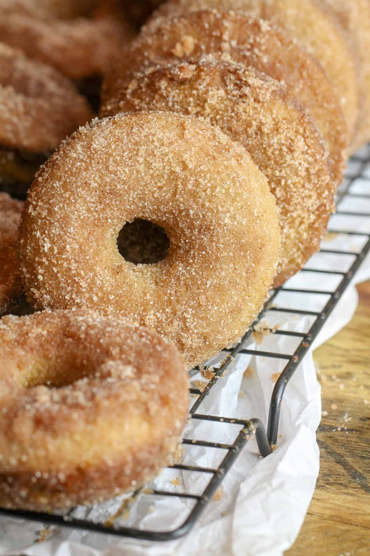 Caramel Apple Cider Donuts Recipe