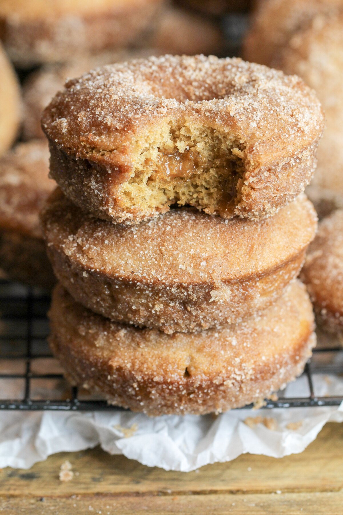 Caramel Apple Cider Donuts