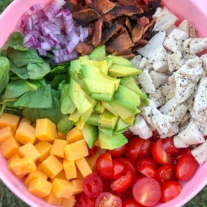 Chicken Avocado BLT Pasta Salad