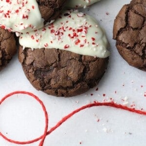 Soft-Batch Triple Chocolate Peppermint Cookies