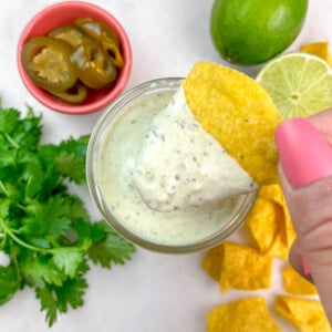 Chuy's Creamy Jalapeno Dip Copycat Recipe