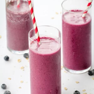 Triple Berry Oat Tropical Smoothie Copycat Recipe