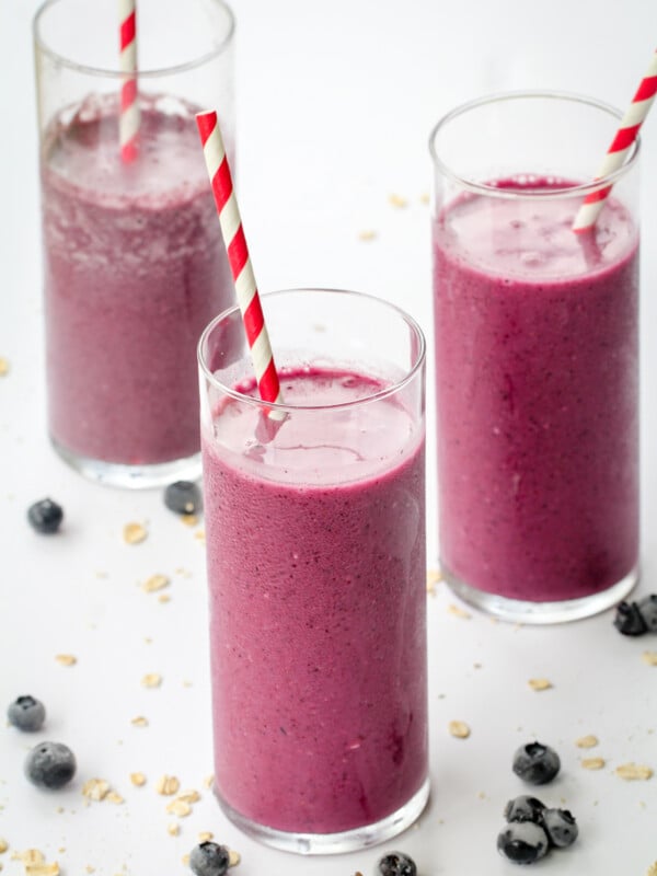 Triple Berry Oat Tropical Smoothie Copycat Recipe