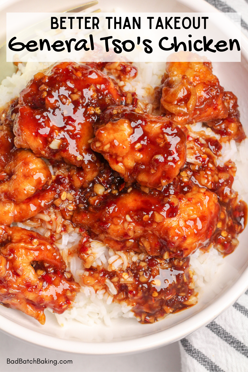 The BEST Crispy General Tso's Chicken Recipe