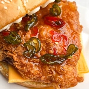 Hot Honey Crispy Chicken Sandwich