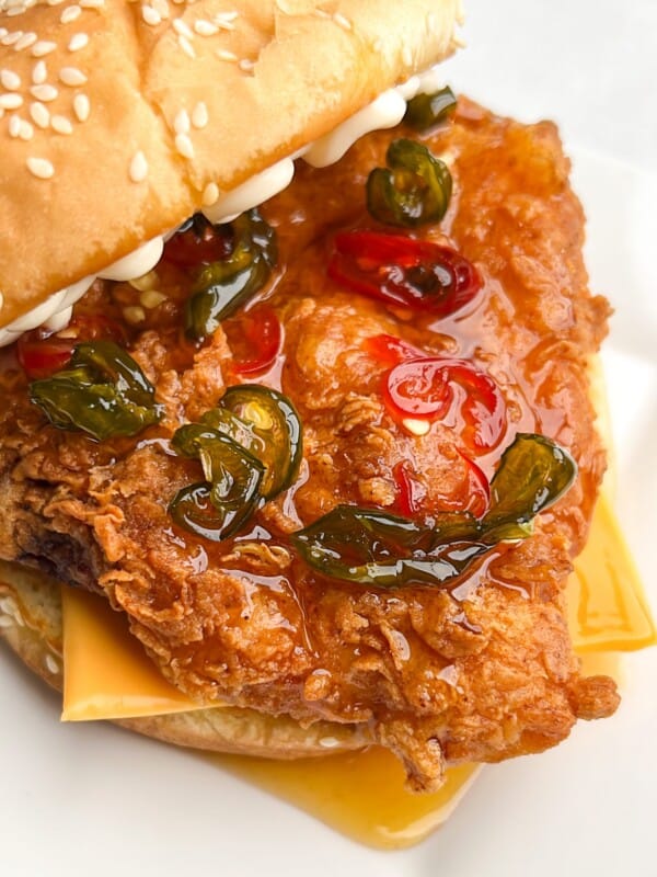 Hot Honey Crispy Chicken Sandwich