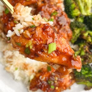 Sticky Chili Apricot Chicken