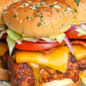 Honey Mustard Blackened BLT Salmon Sliders - Bad Batch Baking ...