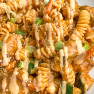 Cheesy Hibachi Pasta