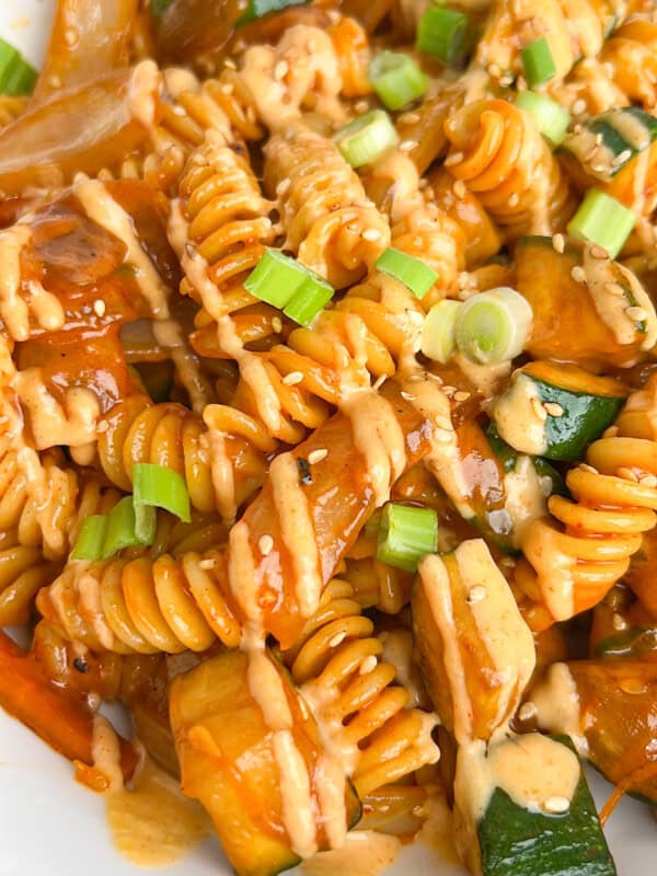 Cheesy Hibachi Pasta