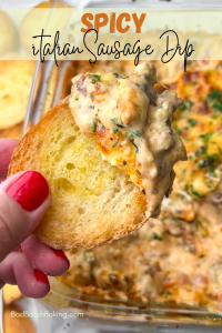 Spicy Italian Sausage Dip