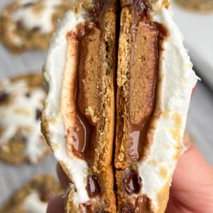 S'mores chocolate chip cookies