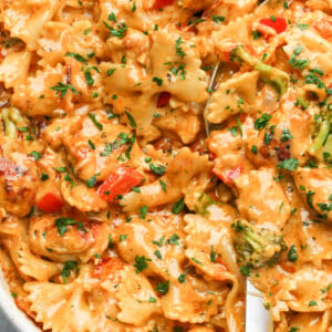 Louisiana Chicken Pasta Bake