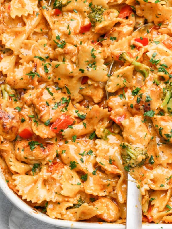 Louisiana Chicken Pasta Bake