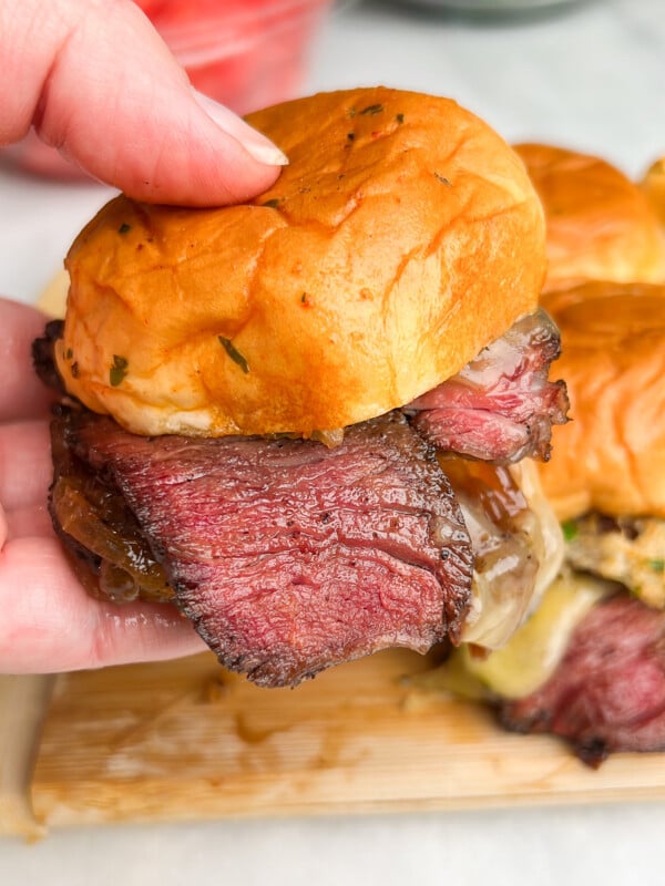 cowboy butter steak sliders