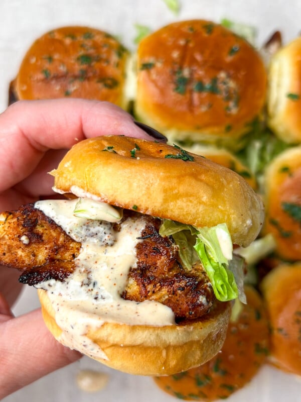 Alabama White Chicken Sliders