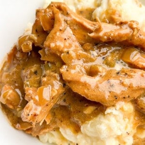 smothered chicken and gravy