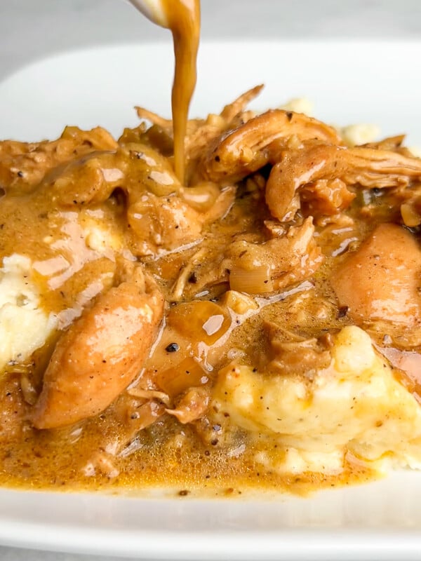 smothered chicken and gravy