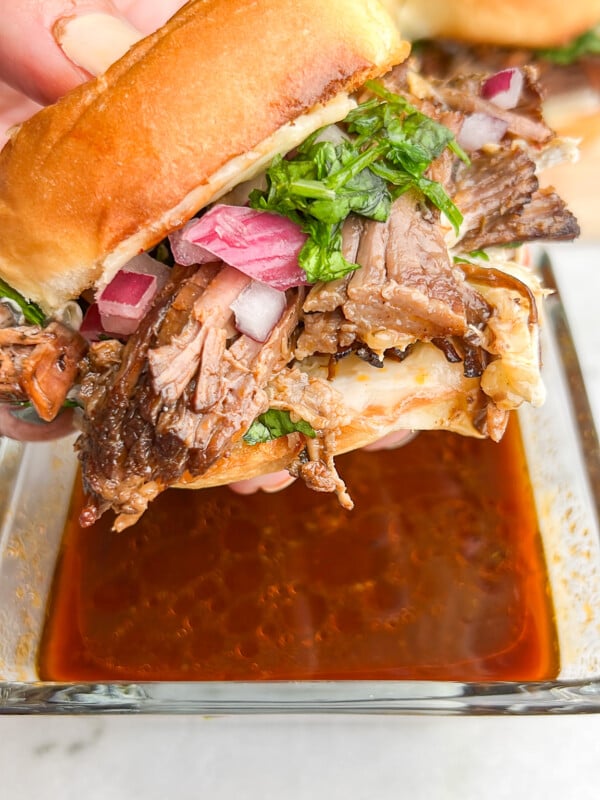 Beef Birria Sliders