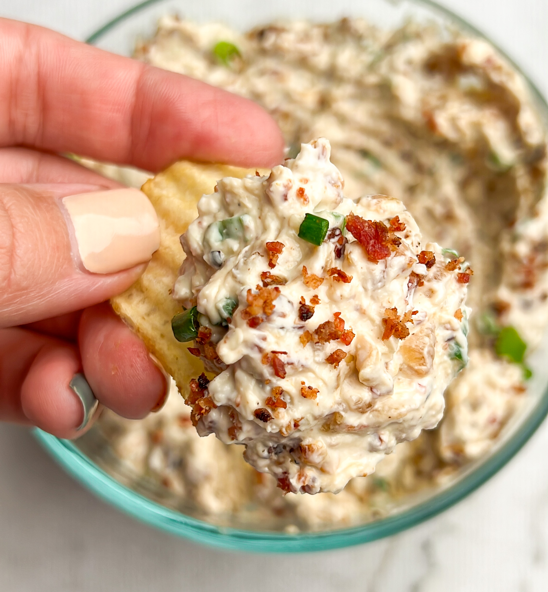 Homemade French Onion Dip - The Chunky Chef