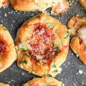 Mini Deep Dish Pizzas