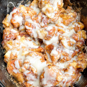 Crock pot cinnamon rolls