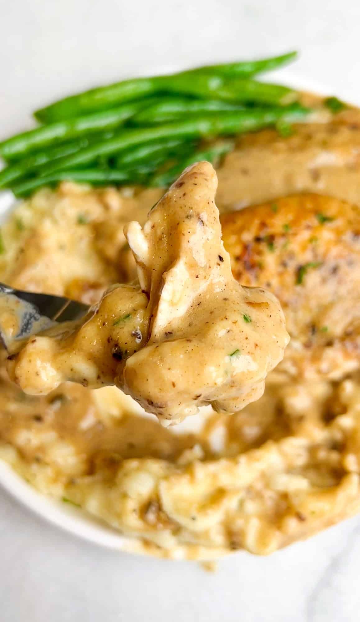 creamy garlic chicken