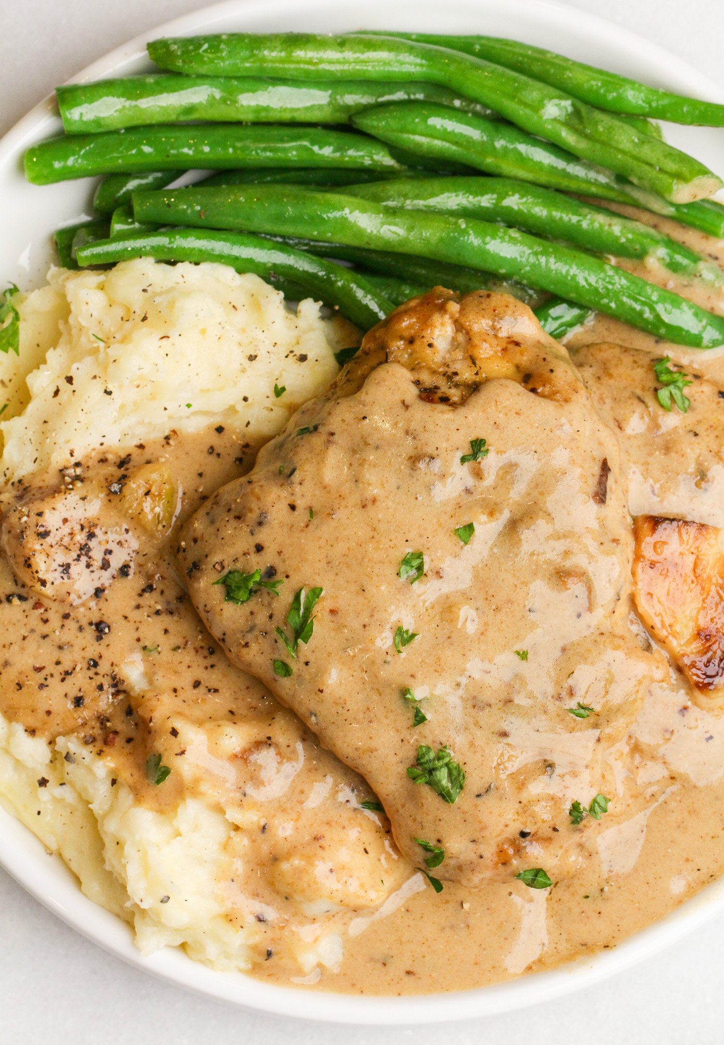 creamy garlic chicken