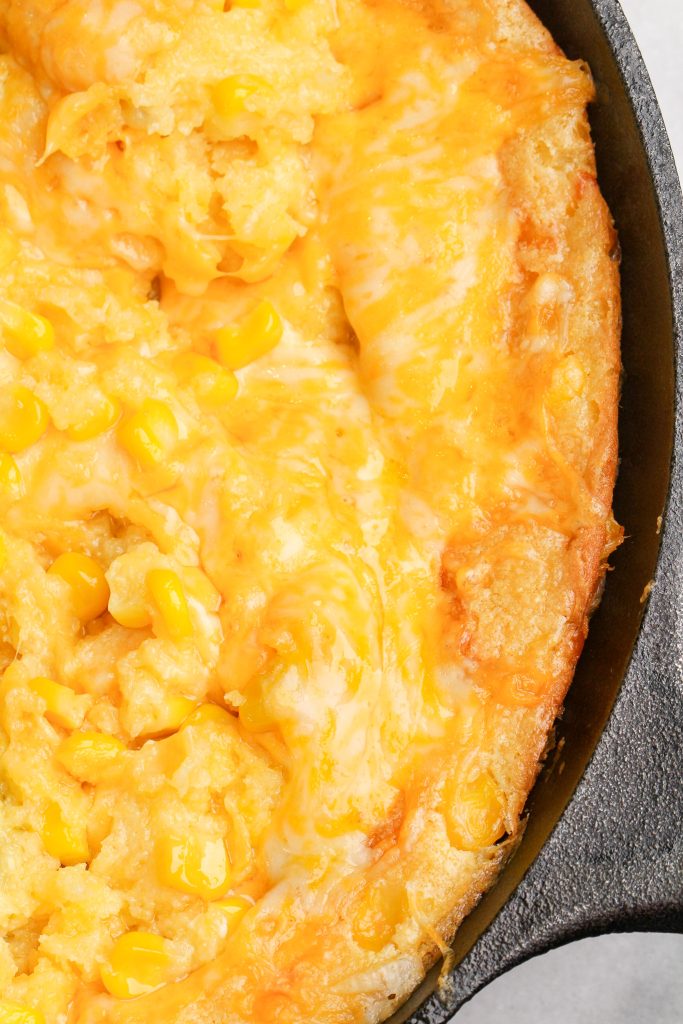 Cheesy Jiffy Corn Casserole Bad Batch Baking Restaurant Copycat   IMG 9617 683x1024 