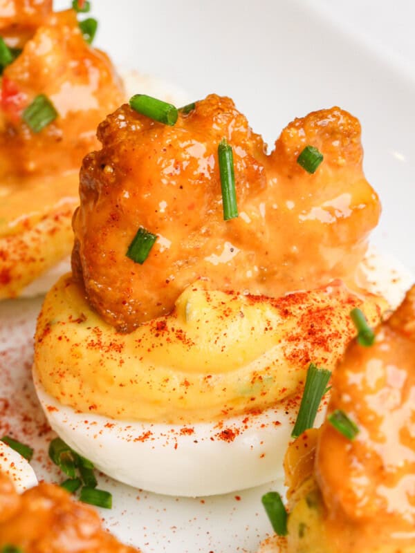 Shrimp Deviled Eggs