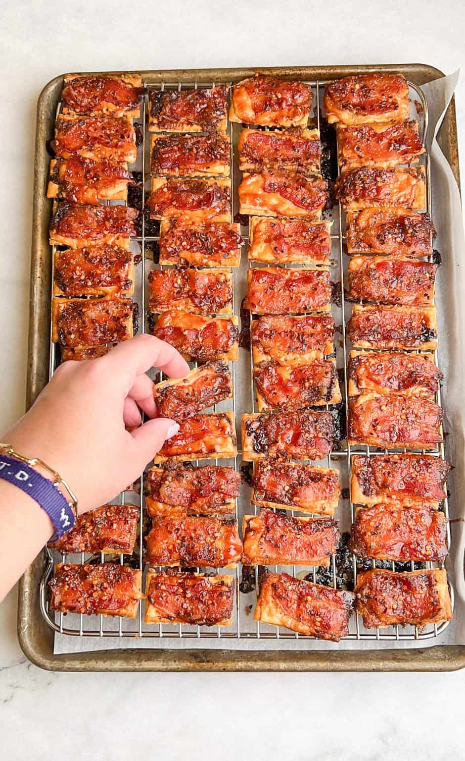 Parmesan Candied Bacon Crackers - Bad Batch Baking - Family Favorite ...