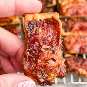 candied bacon crackers