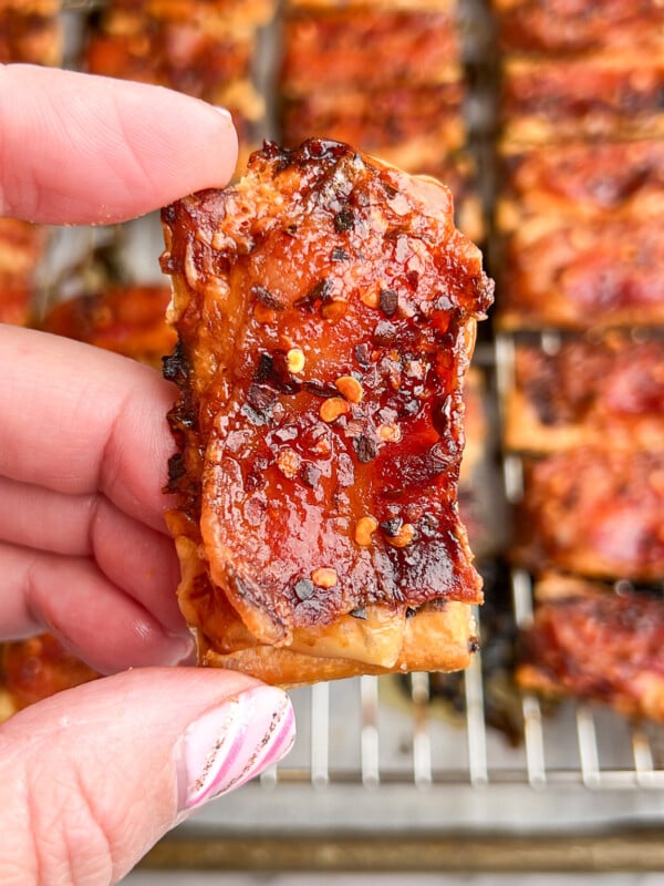 candied bacon crackers