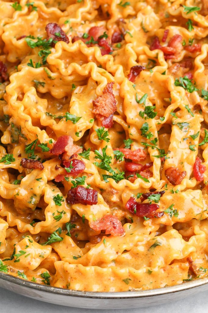 Chipotle Bacon Alfredo - Bad Batch Baking - Restaurant Copycat Recipes ...