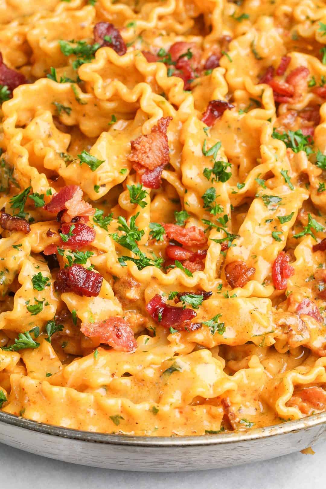 Chipotle Bacon Alfredo - Bad Batch Baking - Restaurant Copycat Recipes ...