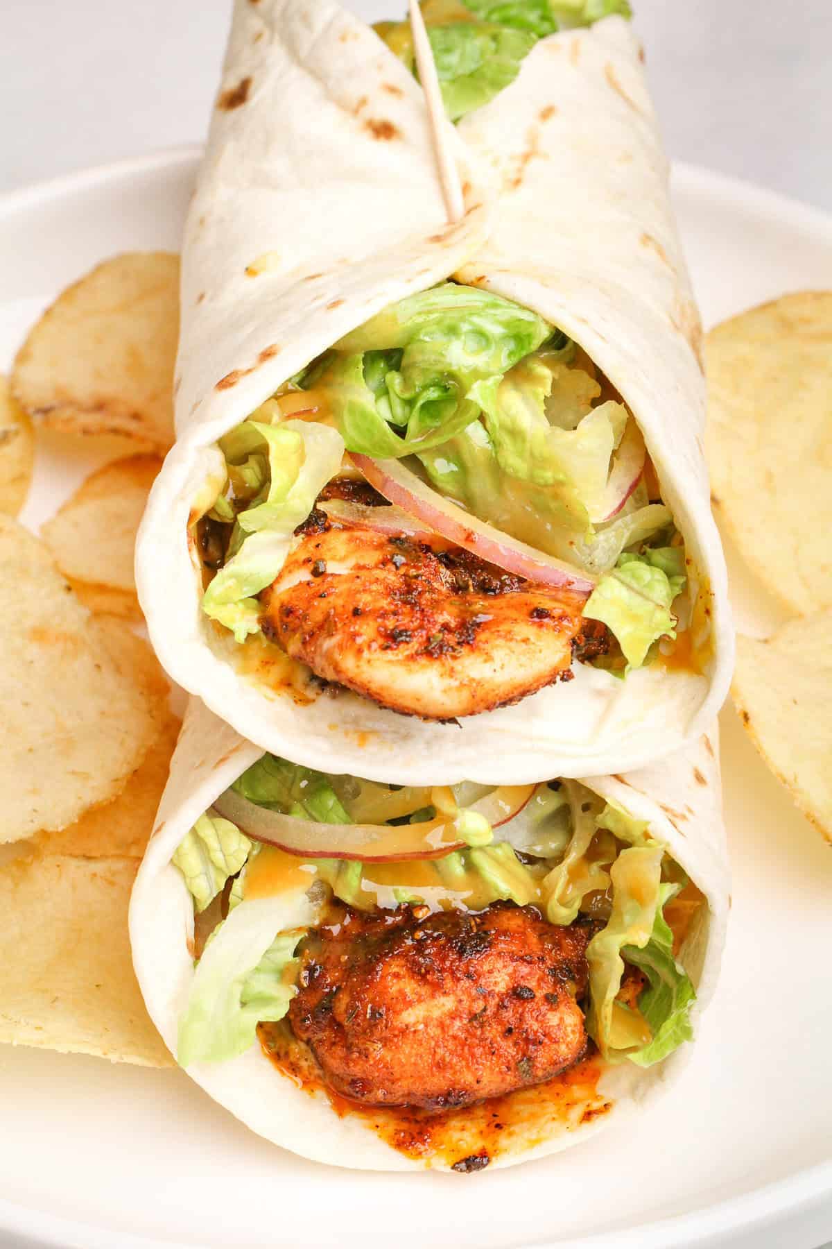 chicken snack wraps