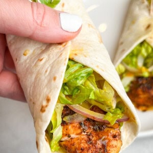 chicken snack wraps