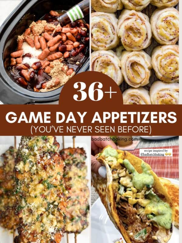 Game Day Recipes