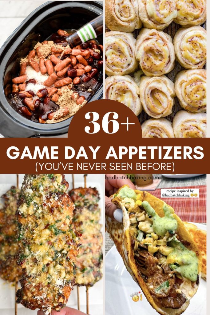 36+ Addictive Game Day Recipes (for 2024) - Bad Batch Baking ...