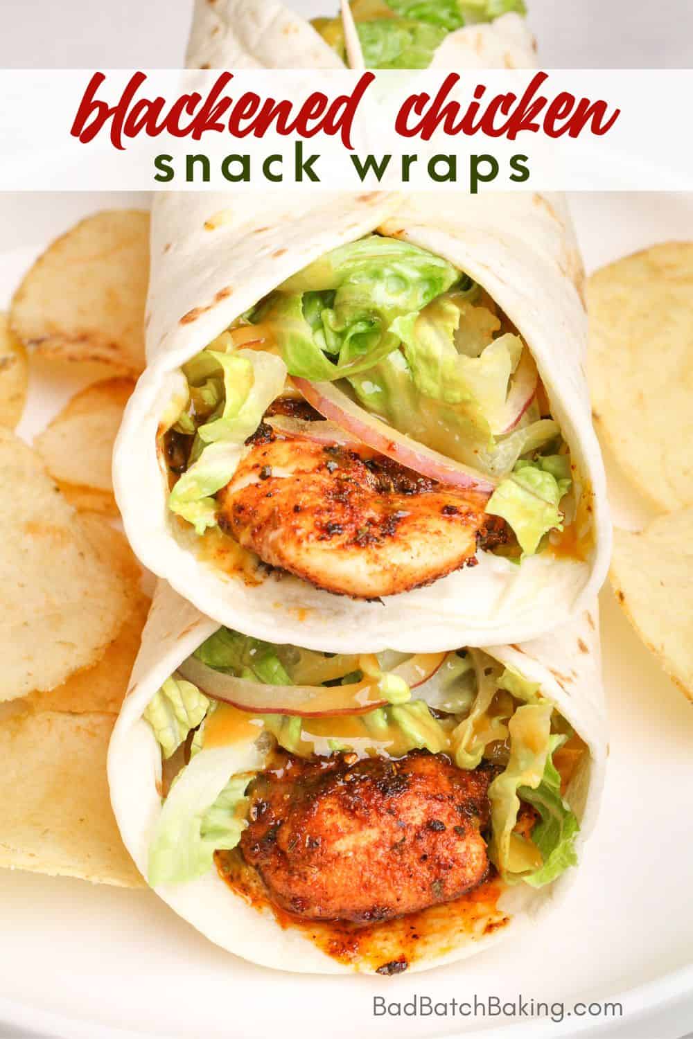 chicken snack wraps